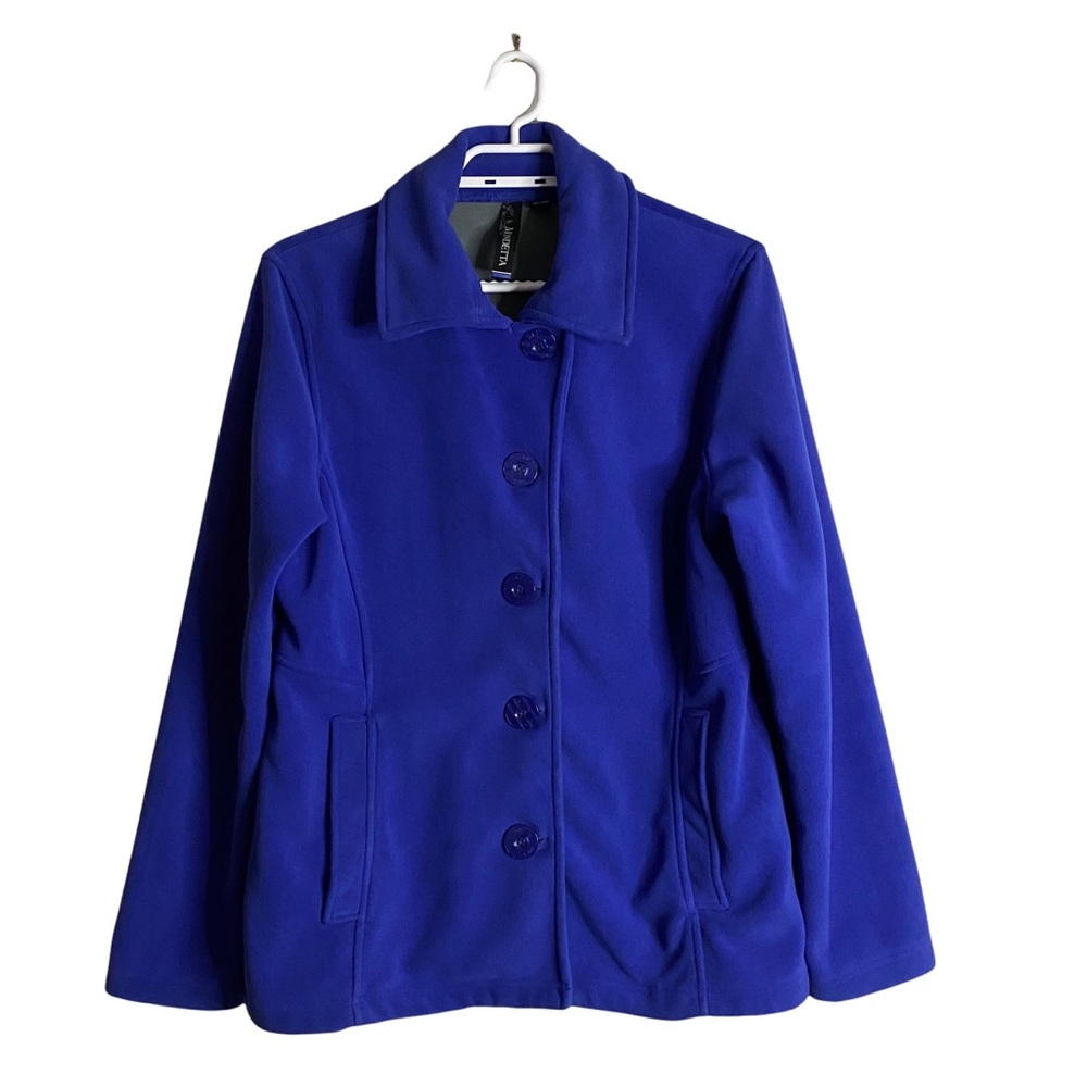 Mondetta Women's Royal Blue Pea Coat